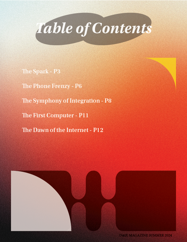 DATIX Table of Contents spread